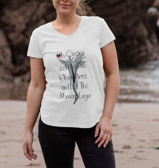 LAO Womans Grace Tshirt White