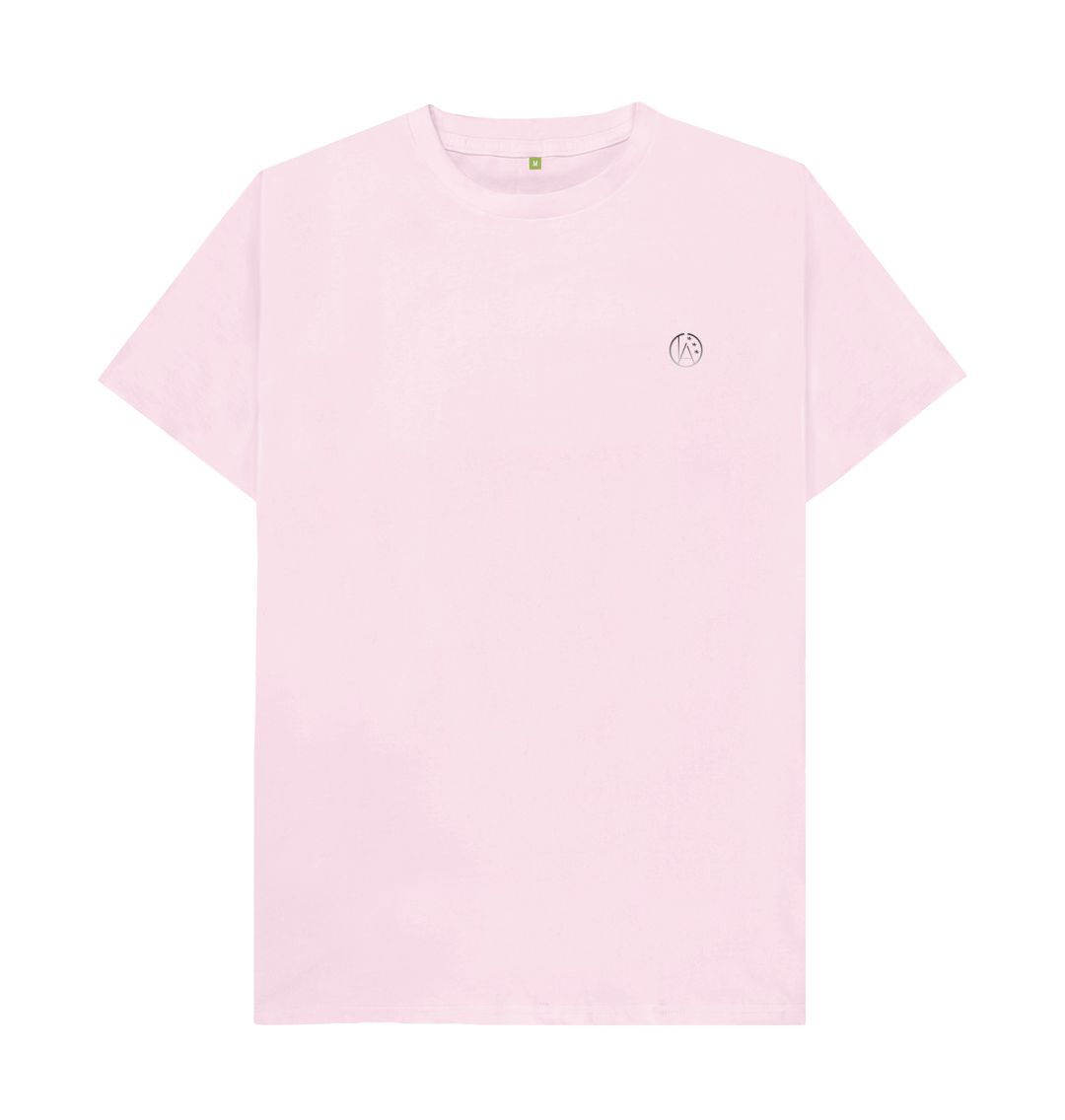 Pink LAO Silver Edition 2 Mens Tshirt Pink