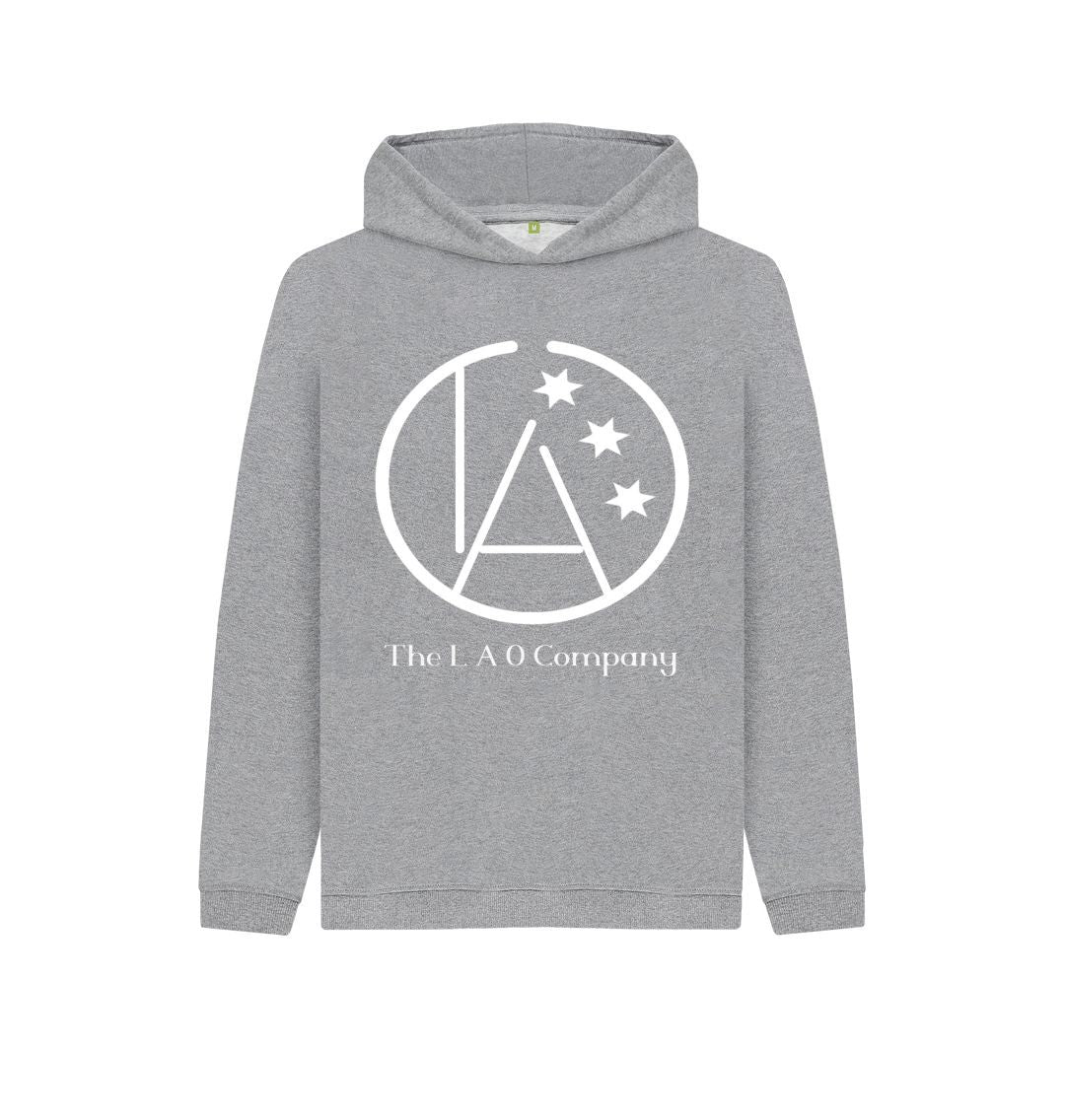 Athletic Grey LAO Boys Hoodie Grey