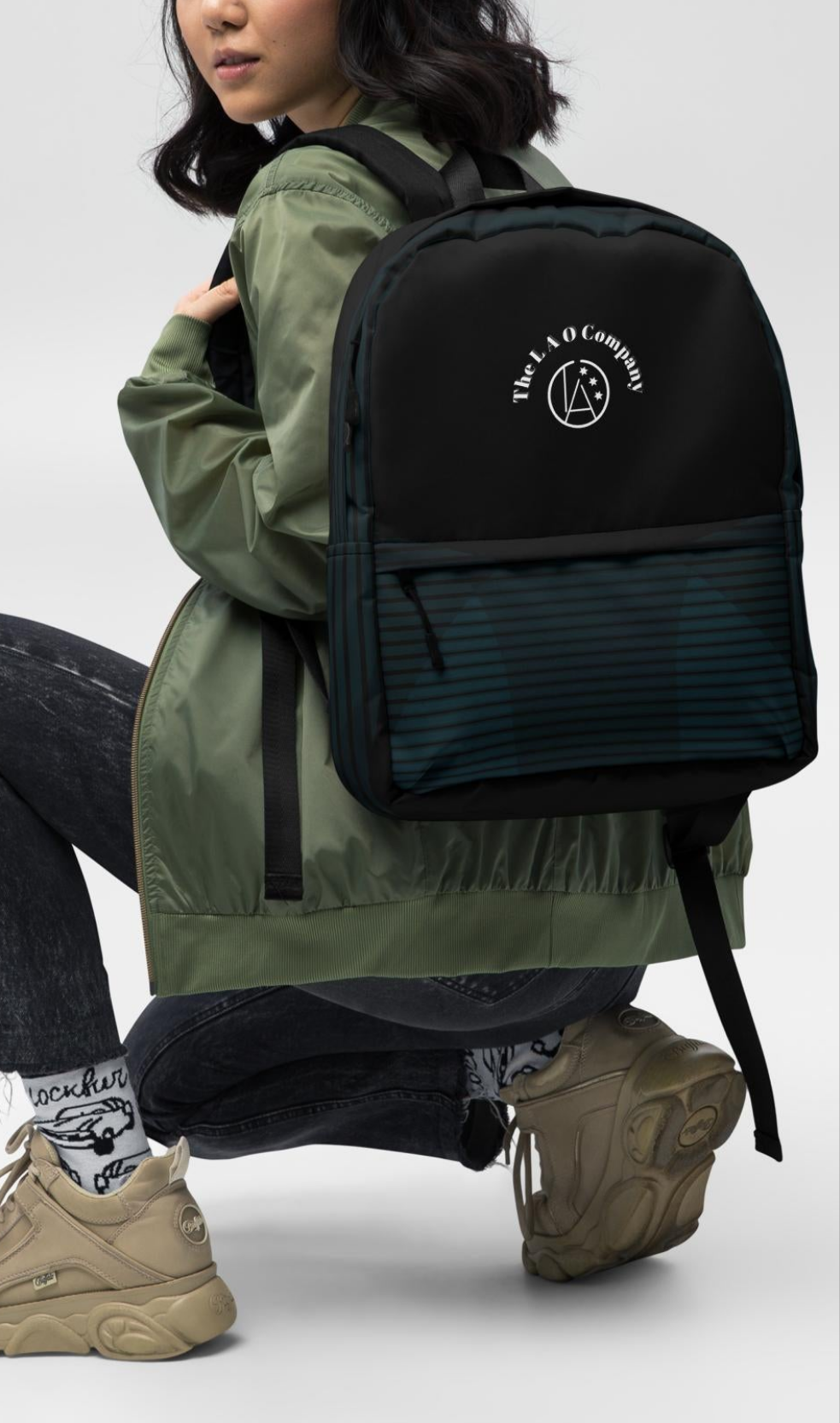 Unisex LAO Back Pack (Black)