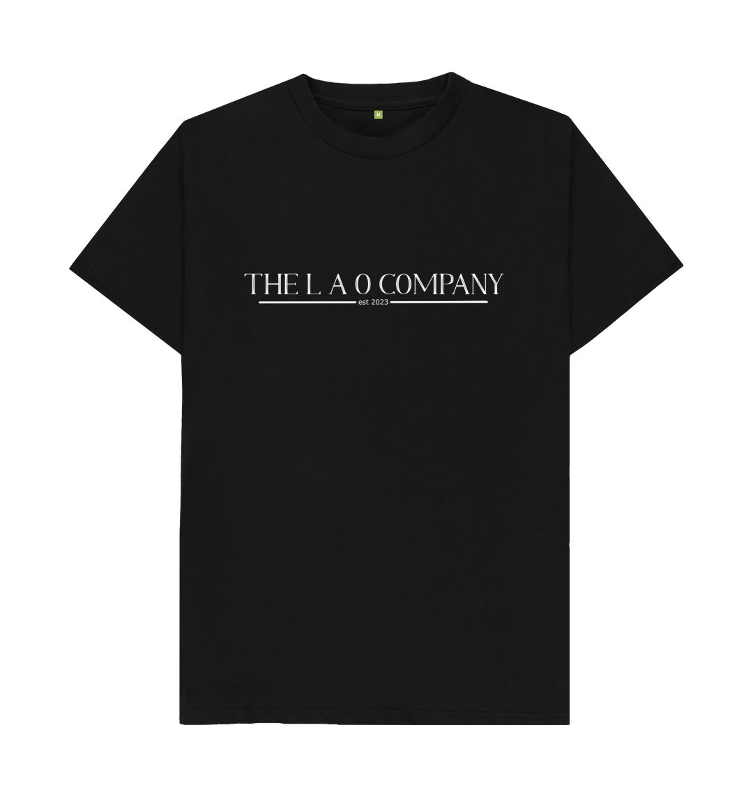 Black LAO Mens black Tshirt