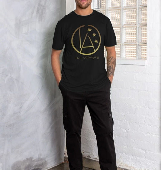 LAO Gold Edition Mens Long Tee Black