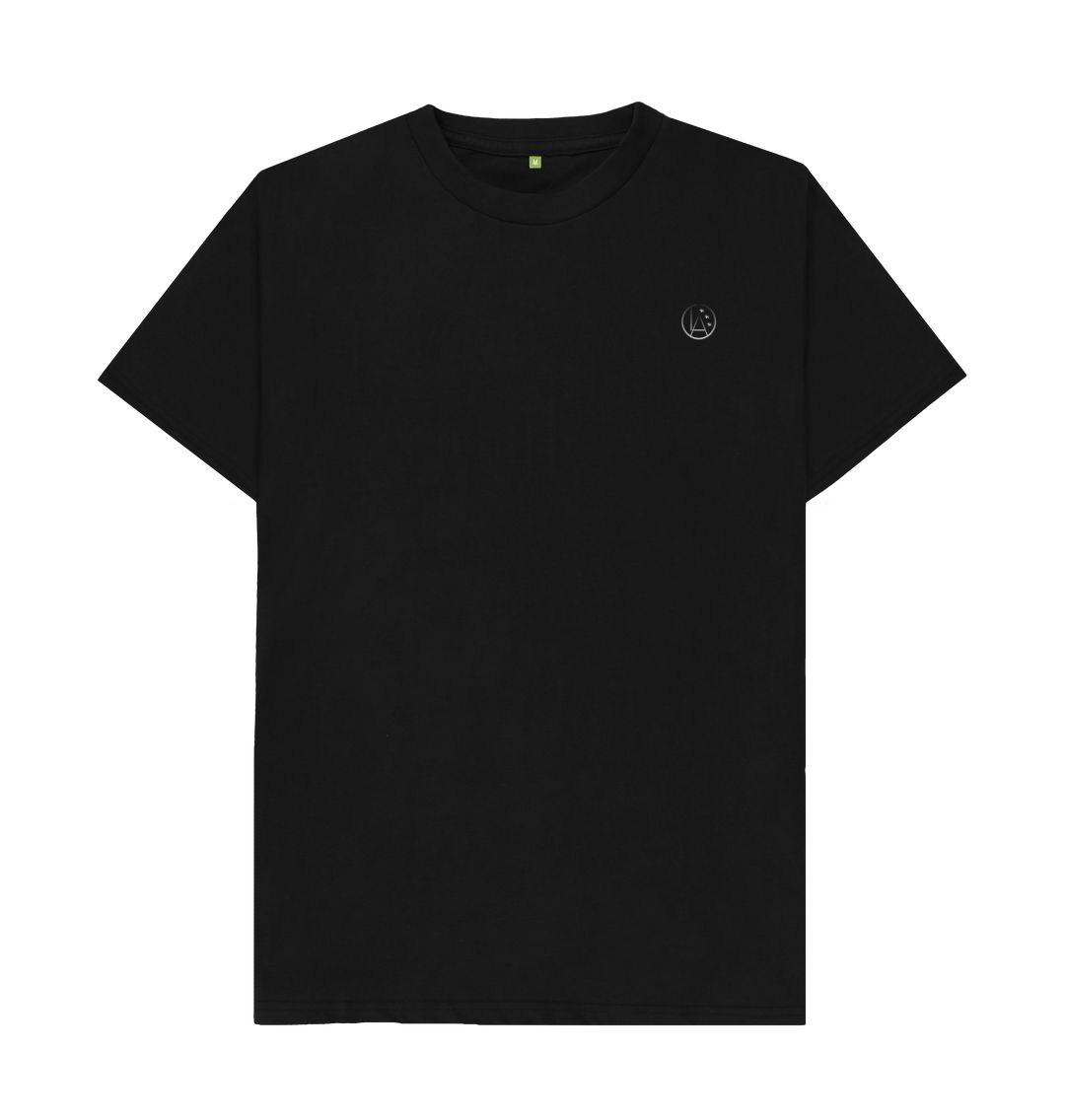 Black LAO Silver Edition 2 Mens Tshirt Black