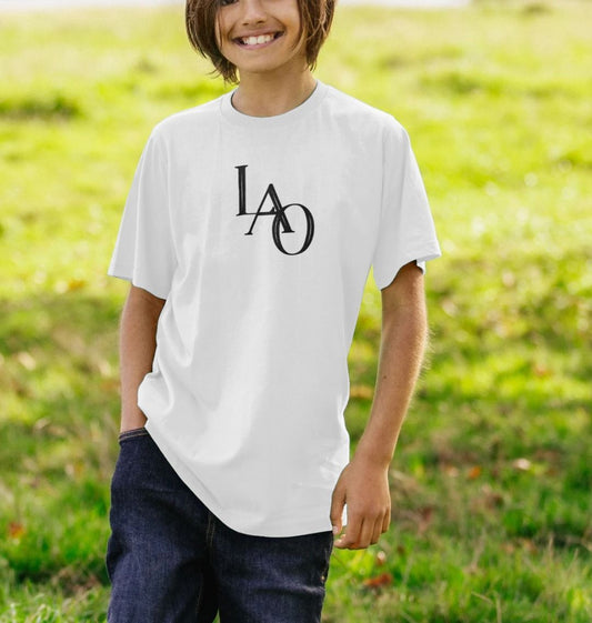 LAO Kids White Tshirt