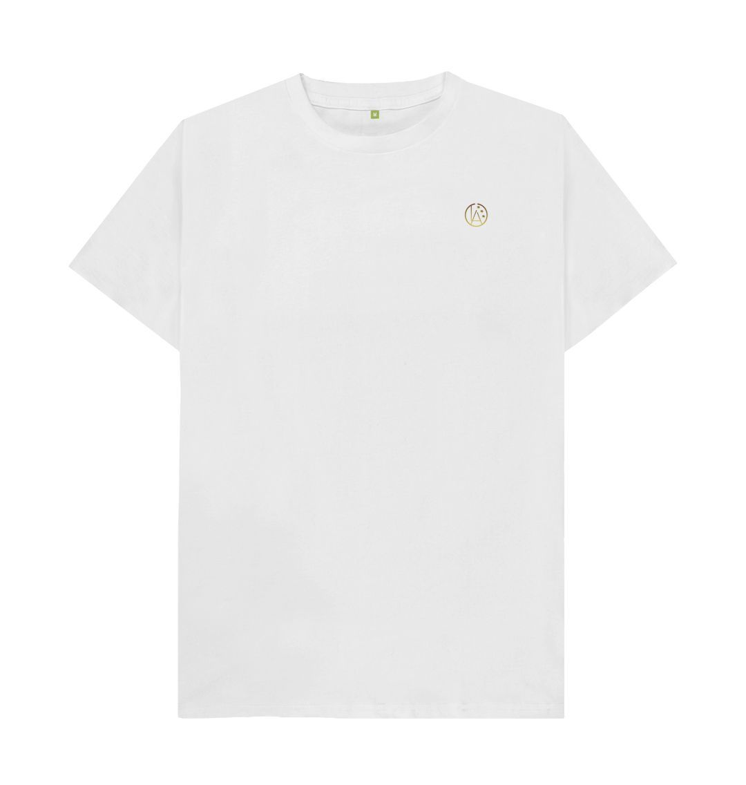 White LAO Gold Edition 2  Mens TShirt (3 Colours available)