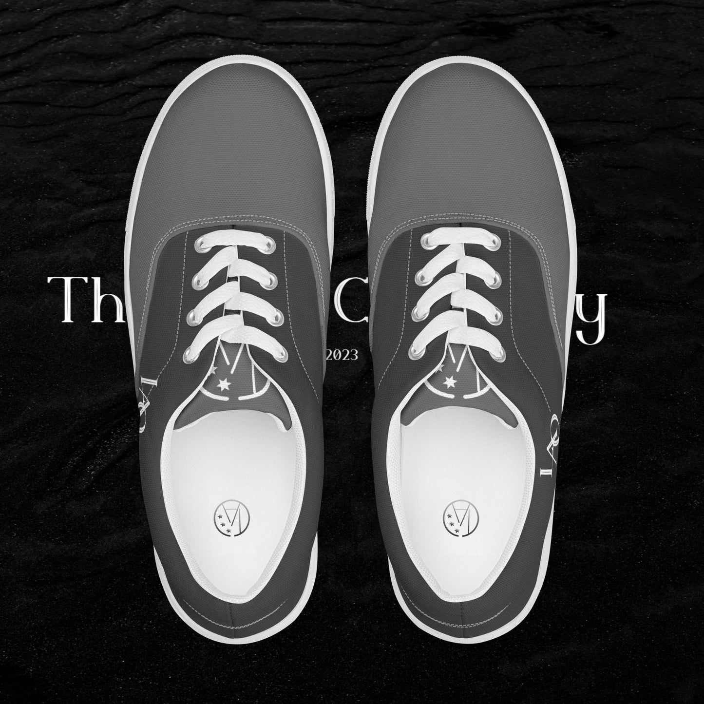 Men’s lace-up canvas shoes