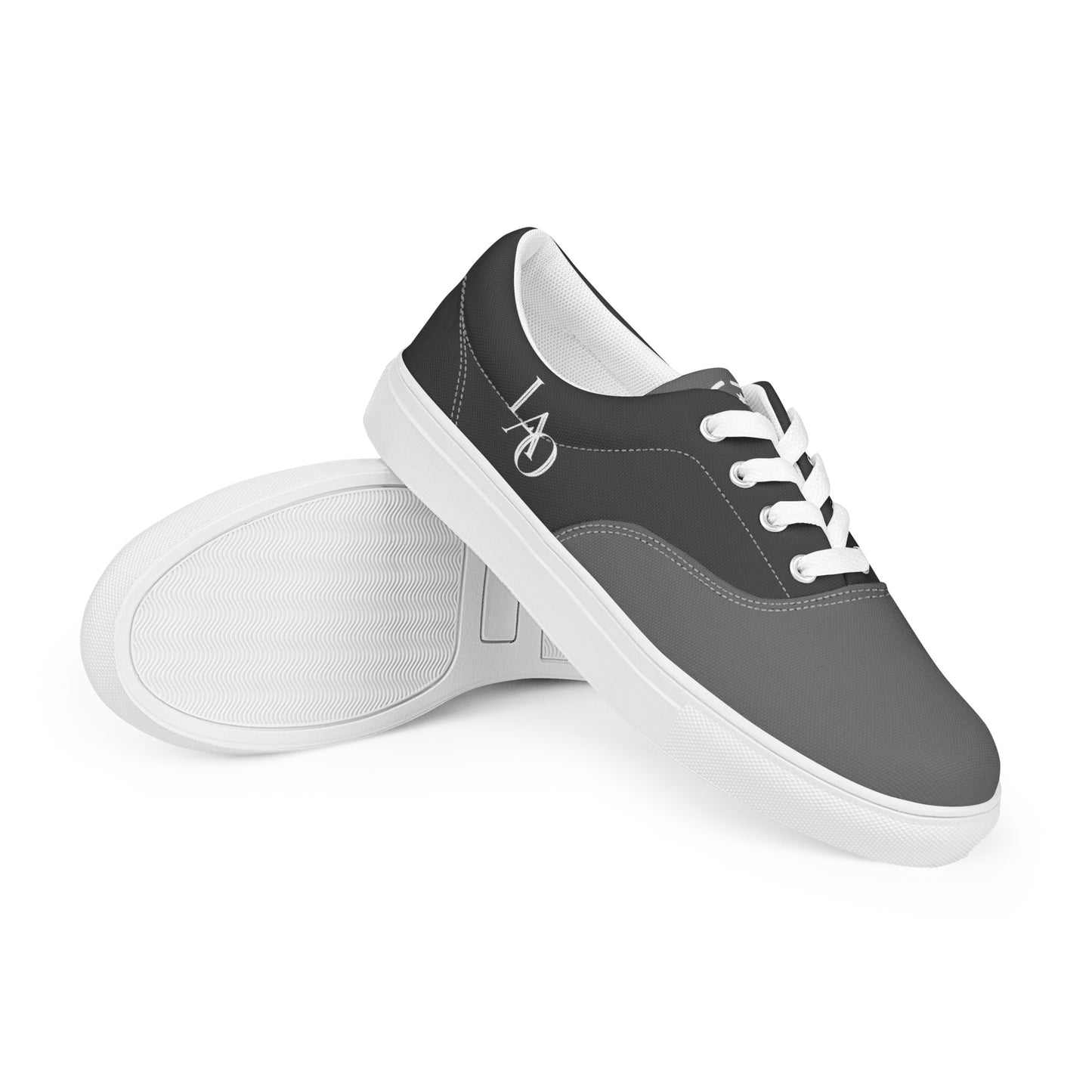 Men’s lace-up canvas shoes