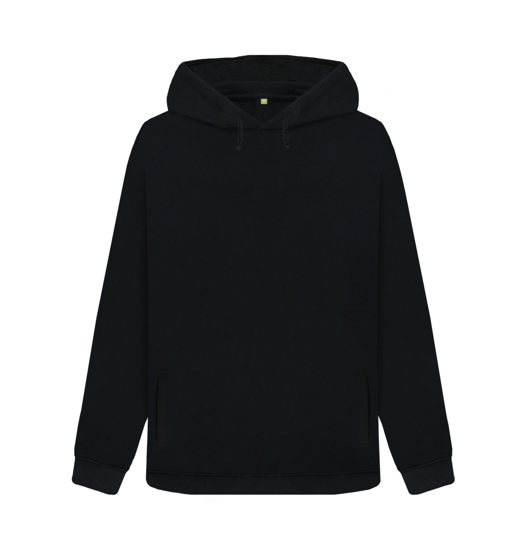 Black LAO Graze Womens Pullover Hoodie