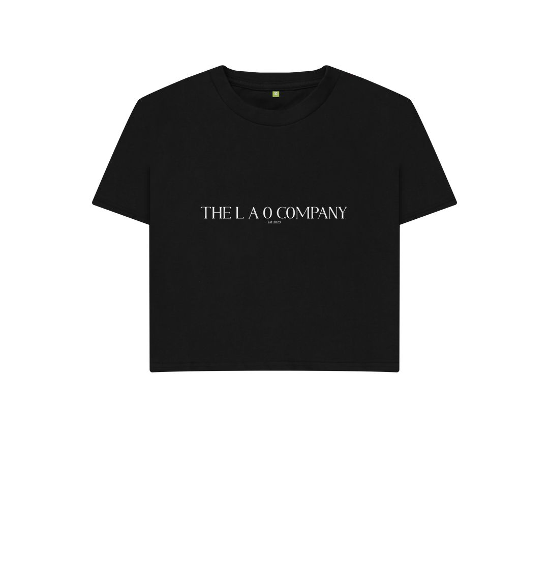 Black LAO Womens Box Tee Black