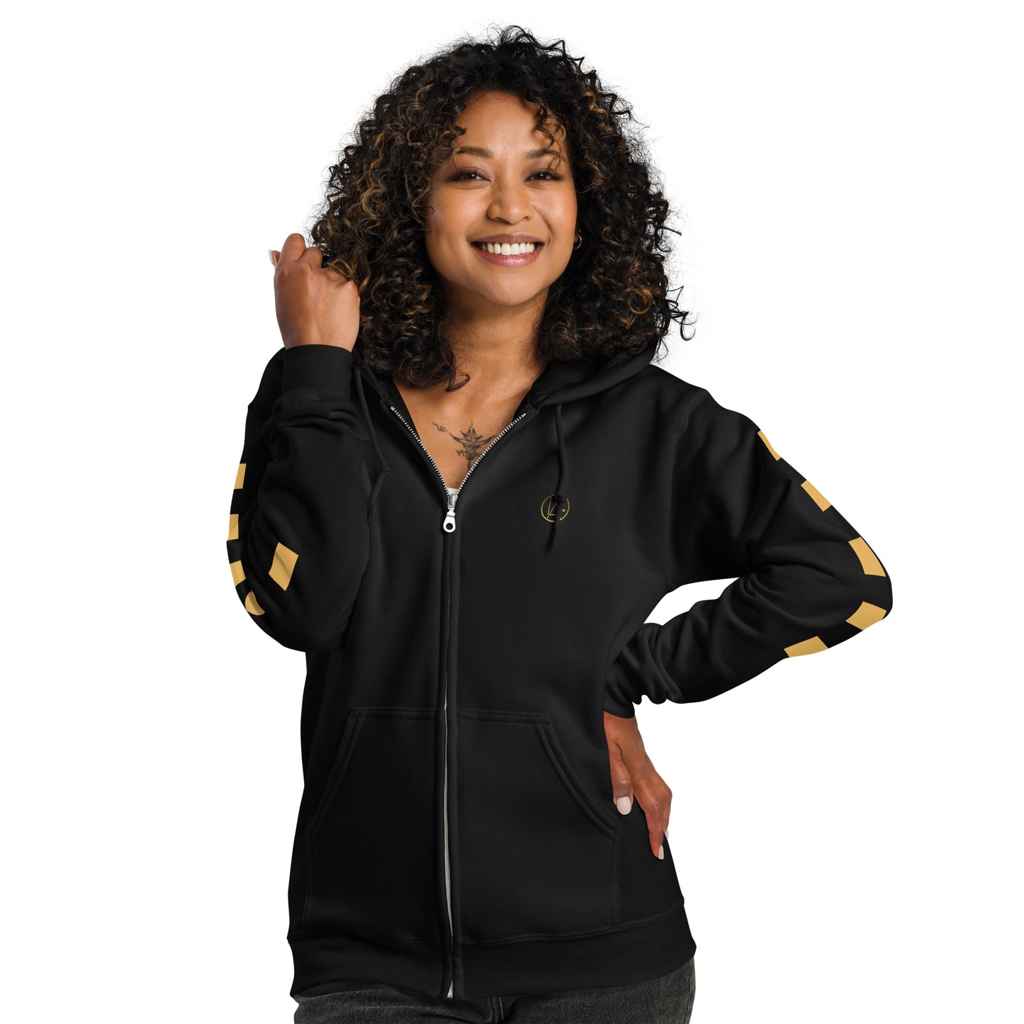 LAO heavy  blend zip hoodie